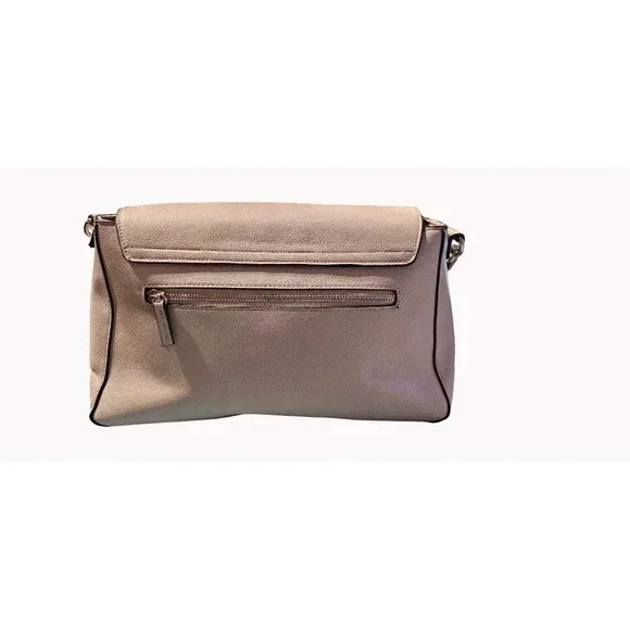 Steve Madden Gray Textured Tote Purse One Strap 11 inch Drop Multi Pockets - Picture 6 of 14